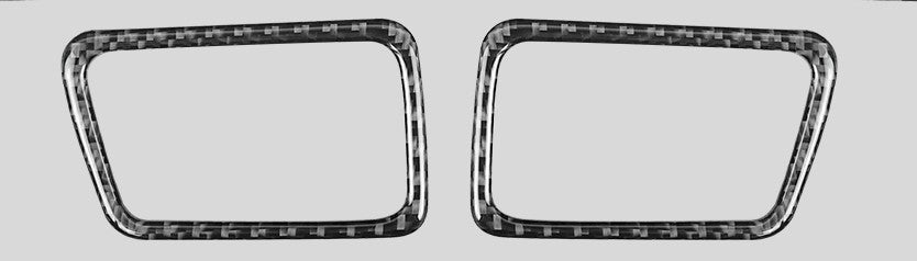 JDMuscle [15-21 WRX/STI] P&S Series Carbon Fiber Vent Frame Sticker Trim Covers image 0