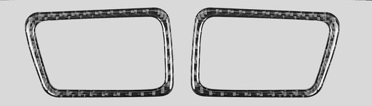 JDMuscle [15-21 WRX/STI] P&S Series Carbon Fiber Vent Frame Sticker Trim Covers image 0