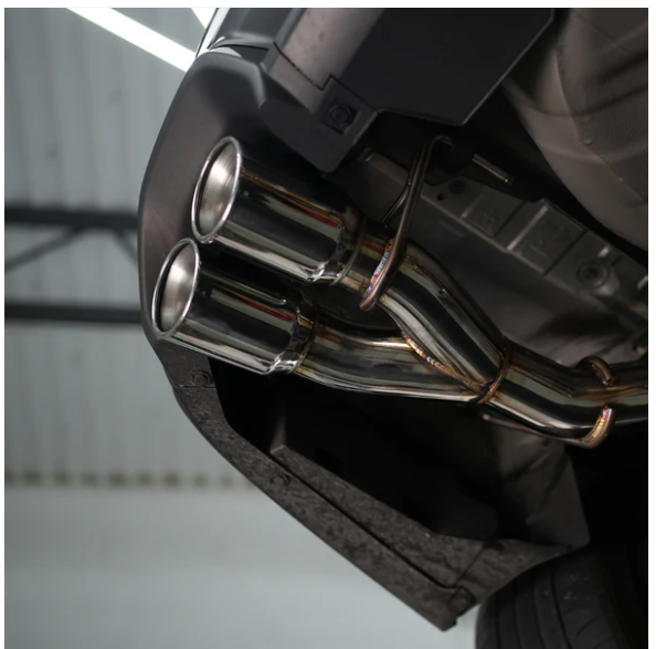 JDMuscle 22-25 WRX VB 4" Axle Back Muffler Delete Exhaust image 2