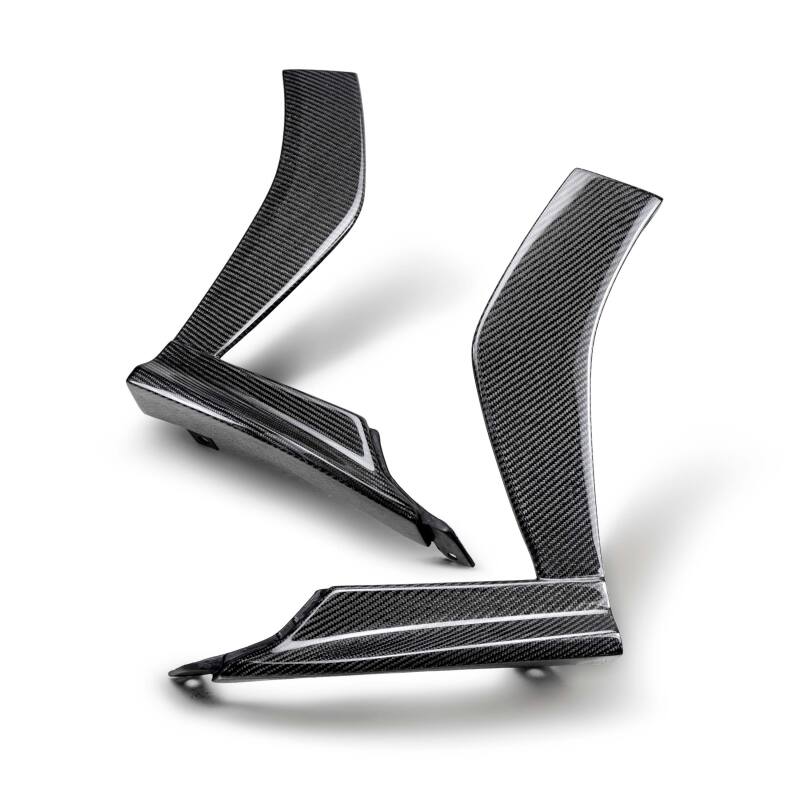 Carbon fiber front bumper trim for 2022-2025 Subaru WRX