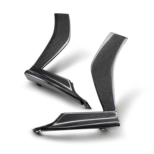 Carbon fiber front bumper trim for 2022-2025 Subaru WRX