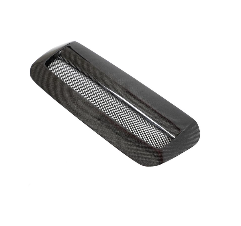 JDMuscle [22-25 WRX] Carbon Fiber FMIC Reverse Hood Scoop image 0