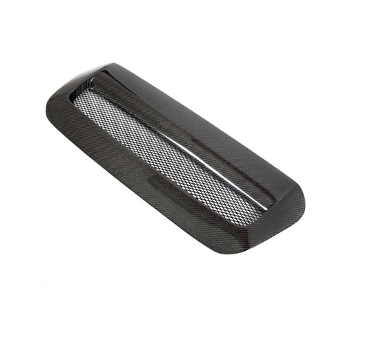 JDMuscle [22-25 WRX] Carbon Fiber FMIC Reverse Hood Scoop image 0