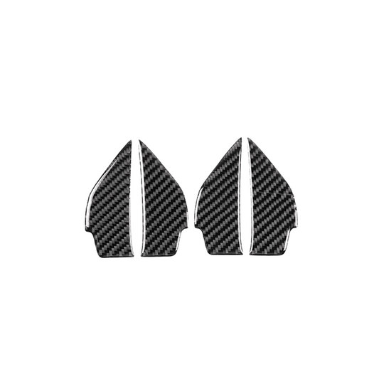 JDMuscle [22-25 WRX] P&S Series Carbon Fiber Interior Door Bowl Trim 4 PC image 0