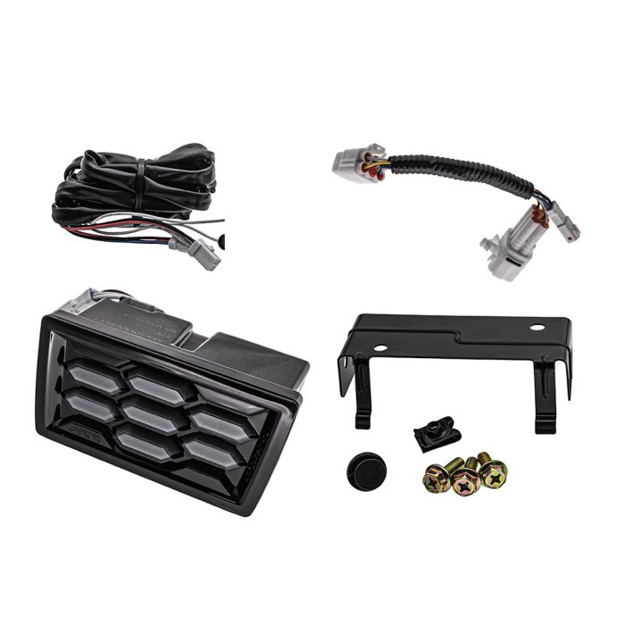 SMY Honeycomb Rear 4th Brake Light White 2015-2021 WRX / STI image 2