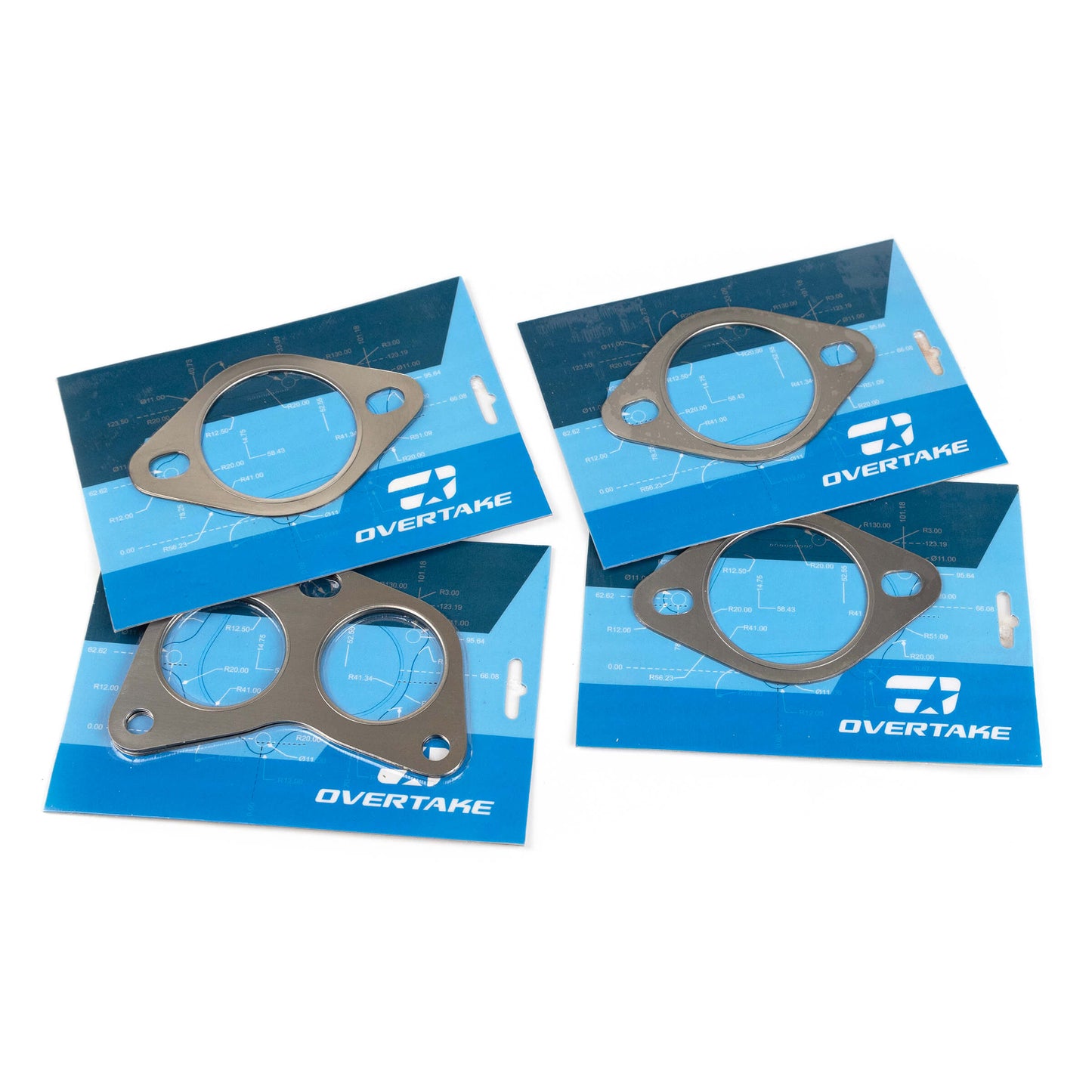 Overtake Exhaust Gasket Set - Subaru Toyota 2013-24 BRZ / FRS / 86 image 0