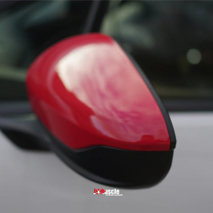 JDMuscle [22-25 WRX] Mirror Covers Replacements | 2PC Set, Paint Matched/Gloss Black/Cherry Red