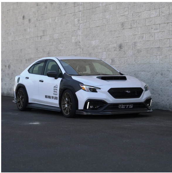 JDMuscle [22-25 WRX] GC8 Style Version 2 Tanso Carbon Fiber Hood Scoop image 6