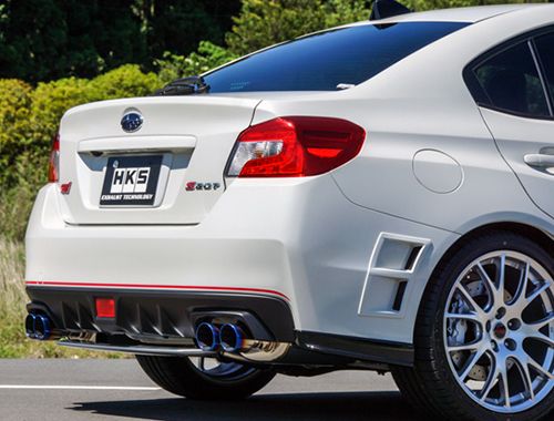 HKS Super Turbo Muffler - VAB/VAG W-Tail image 1