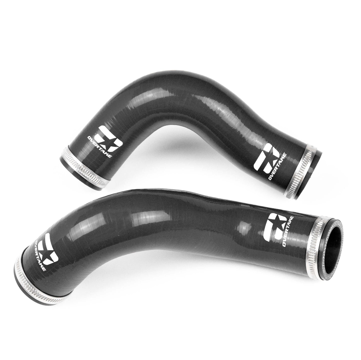 Overtake Radiator Hose Kit BLACK - Subaru 04-08 FXT image 0