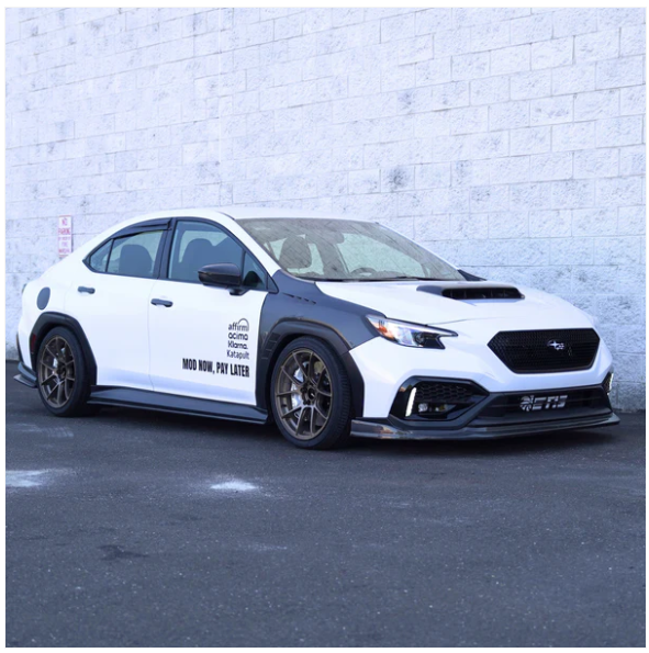 JDMuscle [22-25 WRX] Carbon Fiber CS Style Front Lip image 1