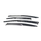 JDMuscle [15-21 WRX/STI] V2 Carbon Fiber Rain Guards / Window Visors image 0