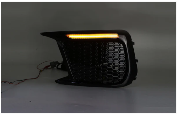 JDMuscle [18-21 WRX/STI] JDM Style Sequential Turn+Drl Bezel w/o Fog Light image 1