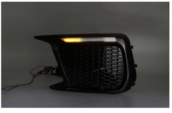 JDMuscle [18-21 WRX/STI] JDM Style Sequential Turn+Drl Bezel w/o Fog Light image 6