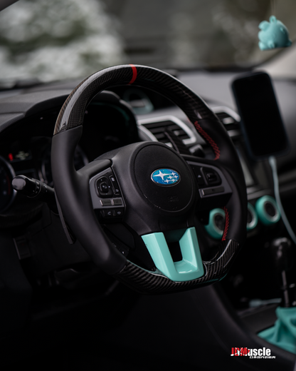 JDMuscle Custom Carbon Fiber Steering Wheel for 2016-2017 Subaru Crosstrek XV image 0