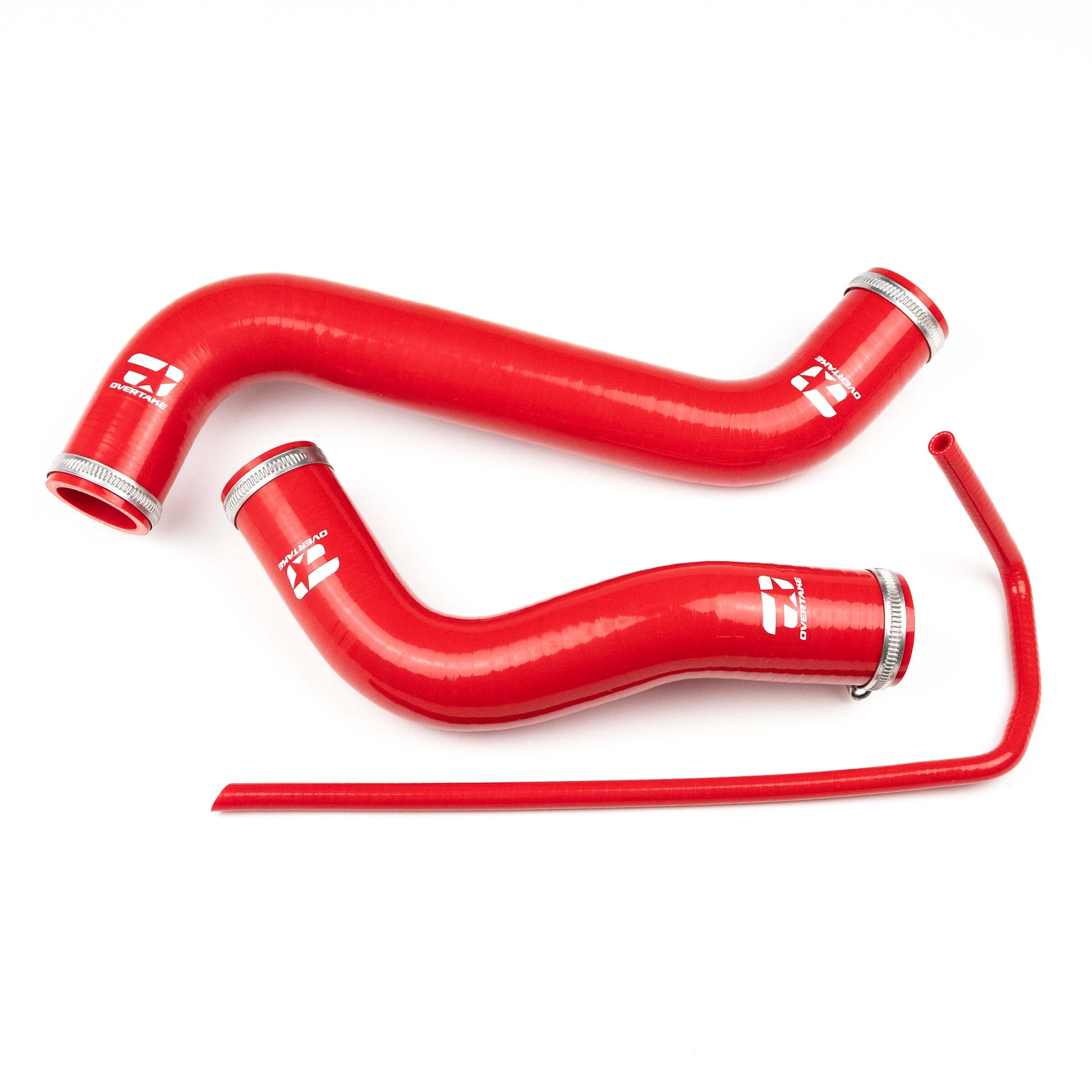 Overtake Radiator Hose Kit RED - Subaru 22+ WRX image 0