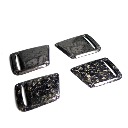 JDMuscle [18-19 WRX/STI] Tanso Carbon Fiber Bezel Trimw - Multiple Carbon Optio image 0