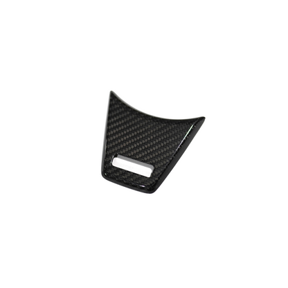 JDMuscle [22-25 WRX] Tanso Carbon Fiber Steering Wheel Lower Trim Cover image 0