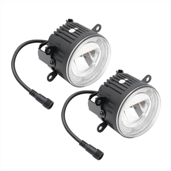 JDMuscle LED / Halo V2 DRL Fog Light Housings 15-21 WRX or STI / 13+ BRZ or FT86 image 1