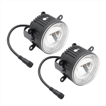 JDMuscle LED / Halo V2 DRL Fog Light Housings 15-21 WRX or STI / 13+ BRZ or FT86 image 1