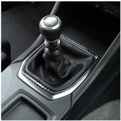 JDMuscle [22-25 WRX] P&S Series Carbon Fiber MT Shifter Trim image 1