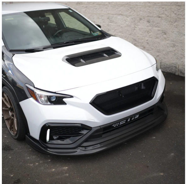 JDMuscle [22-25 WRX] Carbon Fiber Hood Scoop - A1 Style image 2