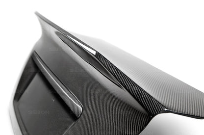 C-style carbon fiber trunk lid for 2015-2021 Subaru WRX/STi