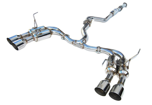 Invidia 11-14 Subaru WRX/STI Sedan Gemini R400 Quad S.S.Tips Cat-back Exhaust
