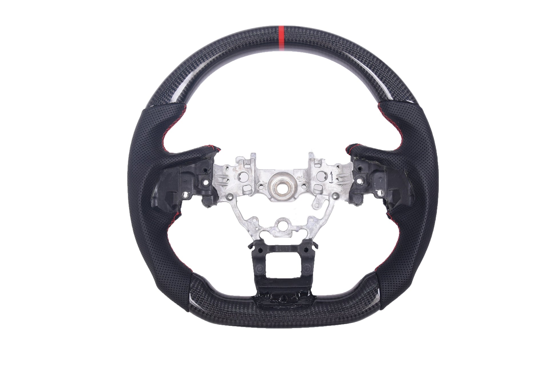JDMuscle [22-25 WRX] Carbon-Pro Series Steering Wheel compatible w/ MT & CVT image 0