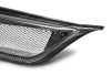 STI-style carbon fiber front grille for 2011-2014 Subaru WRX STi