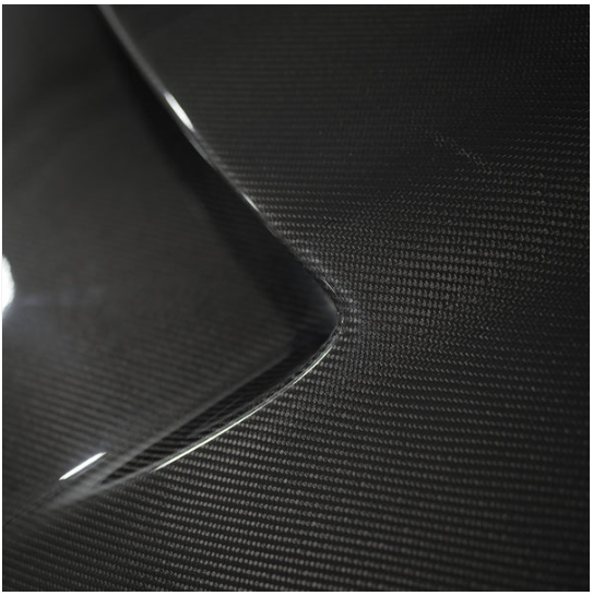 JDMuscle 22+BRZ/GR86 Tanso Carbon Fiber Hood - STI style image 1