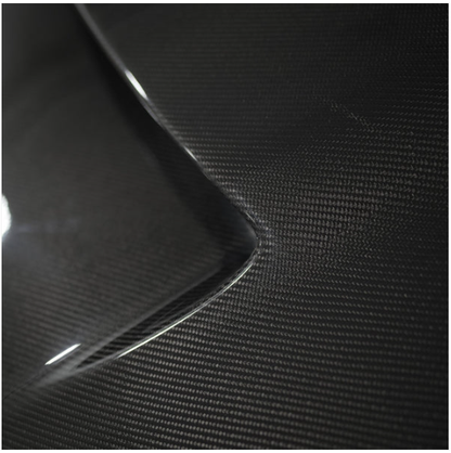 JDMuscle 22+BRZ/GR86 Tanso Carbon Fiber Hood - STI style image 1