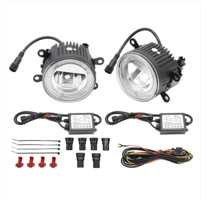 JDMuscle LED / Halo DRL Fog Light Housings 15-21 WRX or STI / 13+ BRZ or FT86 / image 6