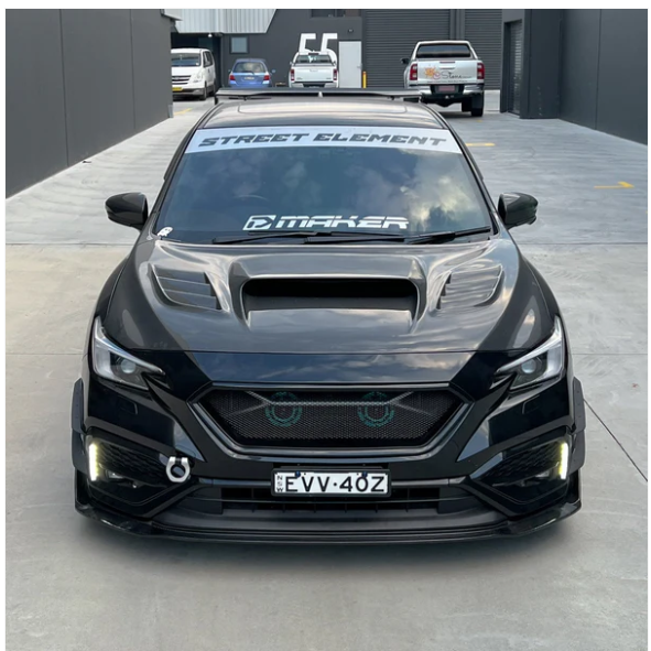 JDMuscle [22-25 WRX] Carbon Fiber V2 Aero Combo image 1