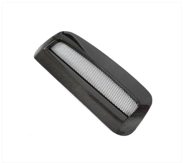 JDMuscle [22-25 WRX] Carbon Fiber FMIC Reverse Hood Scoop image 2