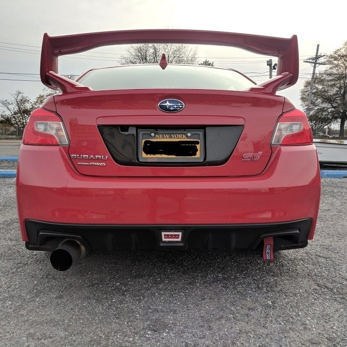 SMY F1 V3 Hyper-Flash RBL, Red w/ DRL White Light Bar 2015-2021 WRX / STI image 2