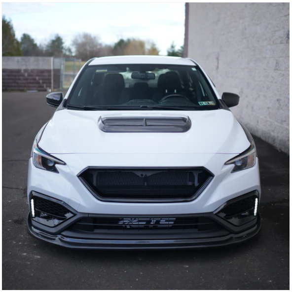 JDMuscle [22-25 WRX] Carbon Fiber FMIC Reverse Hood Scoop V2 image 3