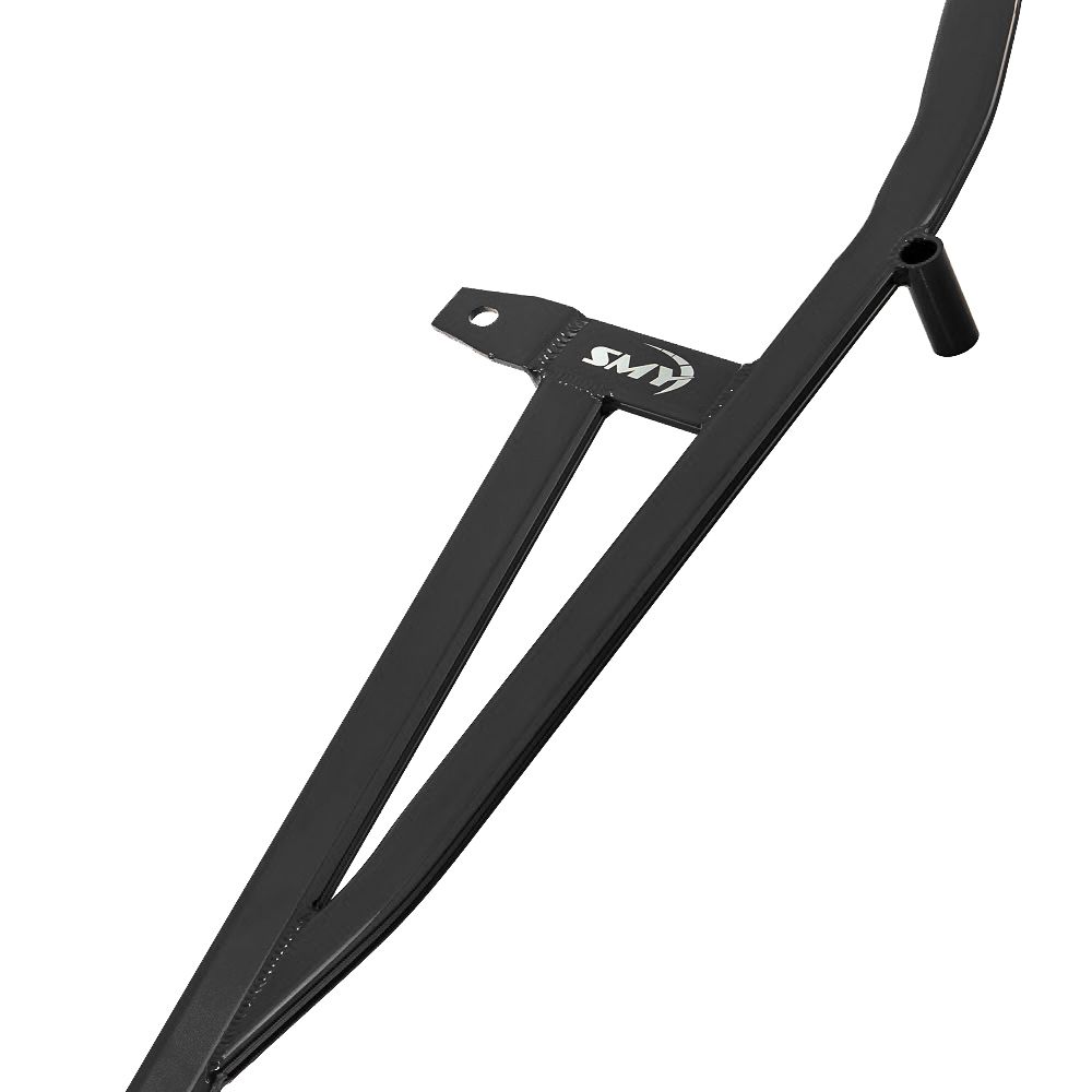 SMY Center Floor Power Brace Kit Wrinkle Black 2008-2021 WRX / STI image 1