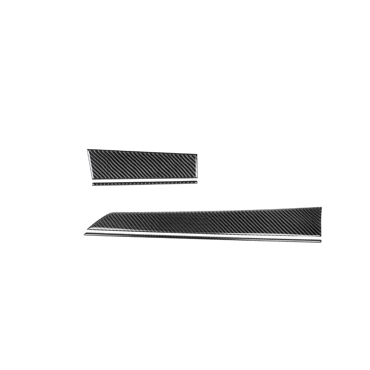 JDMuscle [22-25 WRX] P&S Series Carbon Fiber Driver & Passenger Dash Trim Covers image 0