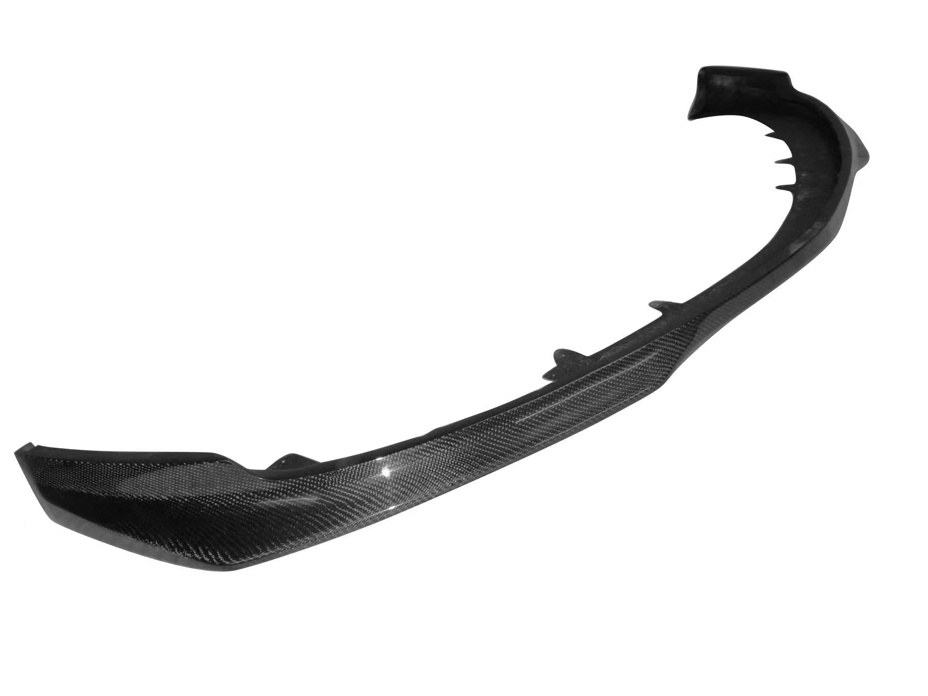 JDMuscle Tanso Carbon Fiber RA Style Front Lip for 2005-2007 Mitsubishi Evolutio image 0