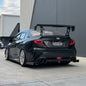 JDMuscle [22-25 WRX] Tanso Carbon Fiber V2 Side Skirts 2x2 Carbon Fiber image 0