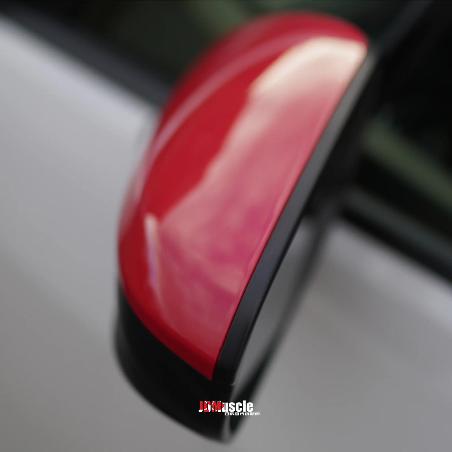 JDMuscle [22-25 WRX] Mirror Covers Replacements | 2PC Set, Paint Matched/Gloss Black/Cherry Red