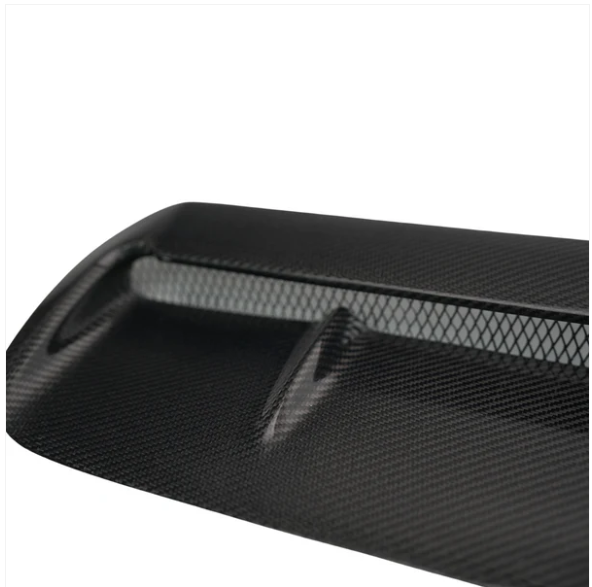 JDMuscle [22-25 WRX] Carbon Fiber Hood Scoop - A1 Style image 1