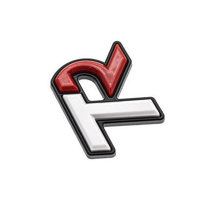 SMY Subaru TR "Tuner Ready" Trunk Badge White / Red 2022-2025 WRX image 2