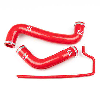 Overtake Radiator Hose Kit RED - Subaru 08-14 WRX, 08-21 STI, 09-13 FXT image 0