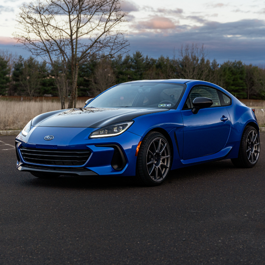 JDMuscle 22+BRZ/GR86 Tanso Carbon Fiber Hood - OE style image 0