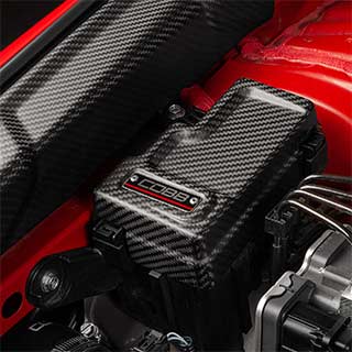 Subaru Redline Matte Carbon Fiber Fuse Cover (Passenger Side) WRX 2022-2025