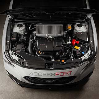 Subaru Redline Gloss Carbon Fiber Fuse Cover (Passenger Side) WRX 2022-2025