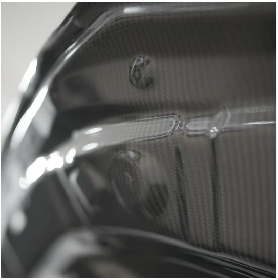 JDMuscle 22+BRZ/GR86 Tanso Carbon Fiber Hood - STI style image 6