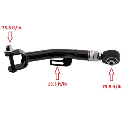 SMY Stealth Heavy Duty Trailing Arms Adjustable 2022+ WRX / CrossTrek / Forester image 2